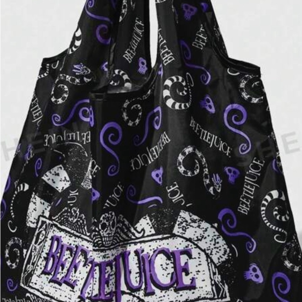 BEETLEJUICE Reusable TOTE BAG - Picture 5 of 6